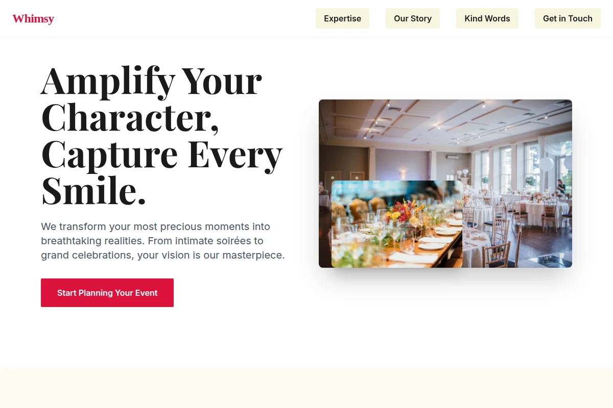 Whimsy Event Planning